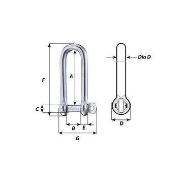 Wichard Schäkel, lange D-Form