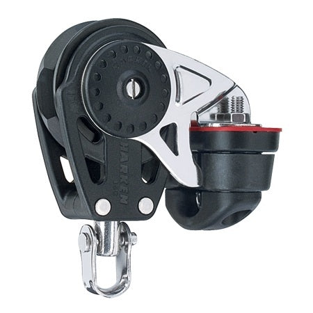 Harken 40mm Carbo Ratschblock, 1-scheibig, mit Klemme