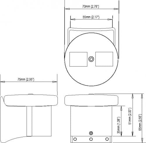 Raymarine Tacktick Mastdrehgeber 'T221'