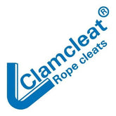 Clamcleat Tauklemme mit Leitöse für Spriet