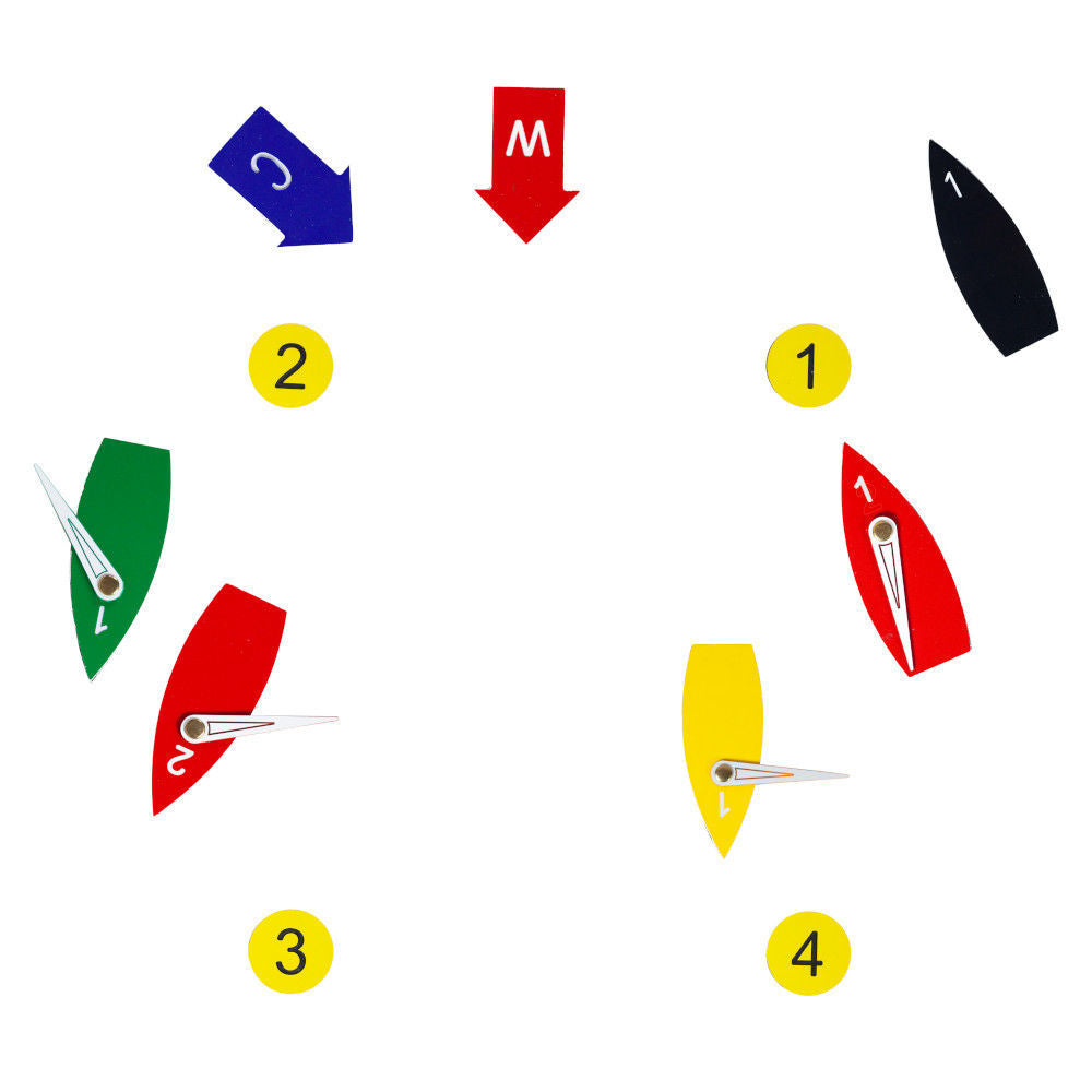 WinDesign Magnetschiffe-Set 'Magnetic Protest Boat Kit'