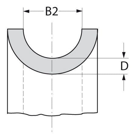 Edelstahl - Kausch 'Herz', 5mm