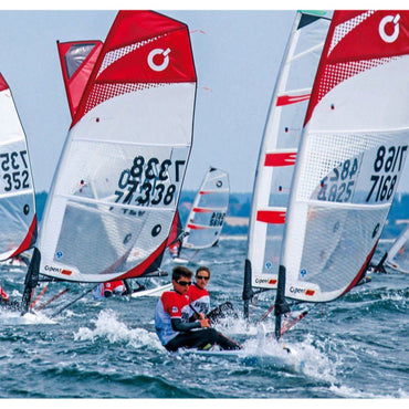 TAHE Baum für Open Skiff, komplett