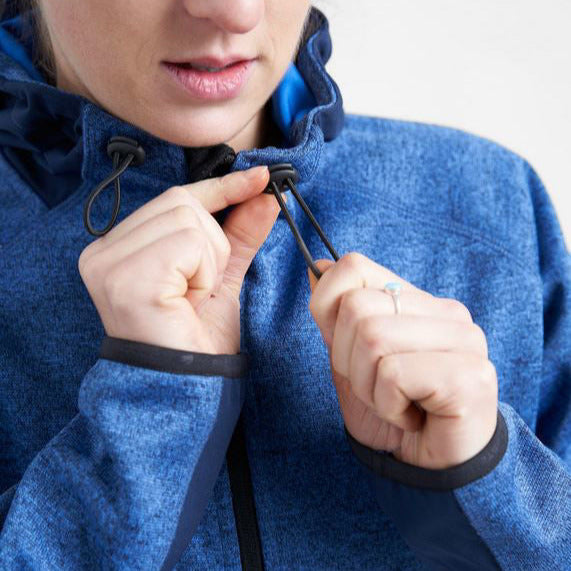 Rooster Damen-Sweatjacke 'Hooded Tech Sweater'