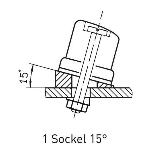 Sprenger Unterlegkeil 15° für Camlan Schotklemme