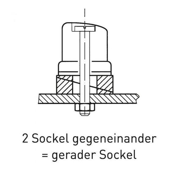 Sprenger Unterlegkeil 15° für Camlan Schotklemme