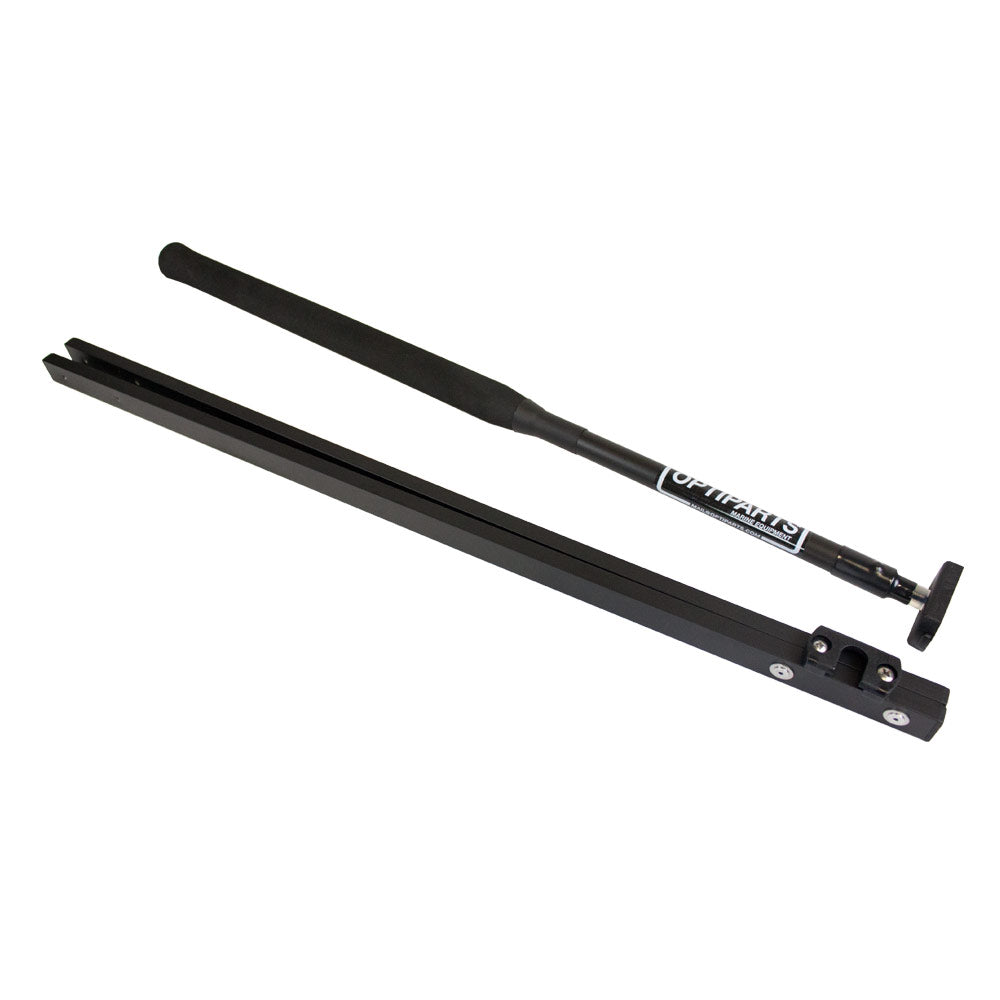 Optiparts Ruderpinne mit 'Deluxe' Pinnenausleger (Opti)
