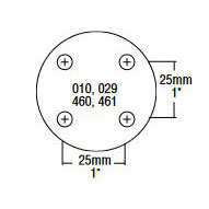 Harken 57mm Kugel-Basis (High Load) 