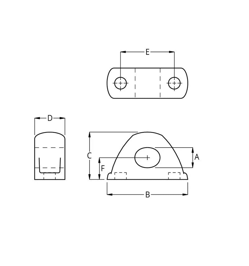 Ronstan Leitöse 'RopeGlide™ Fairlead' (12mm)