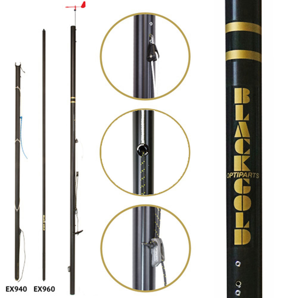 Optiparts Regatta Rigg Set 'Blackgold MEDIUM'