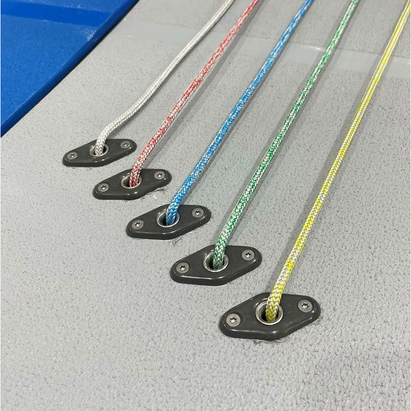 Allen Decksdurchführung mit Edelstahl-Öse (6mm)