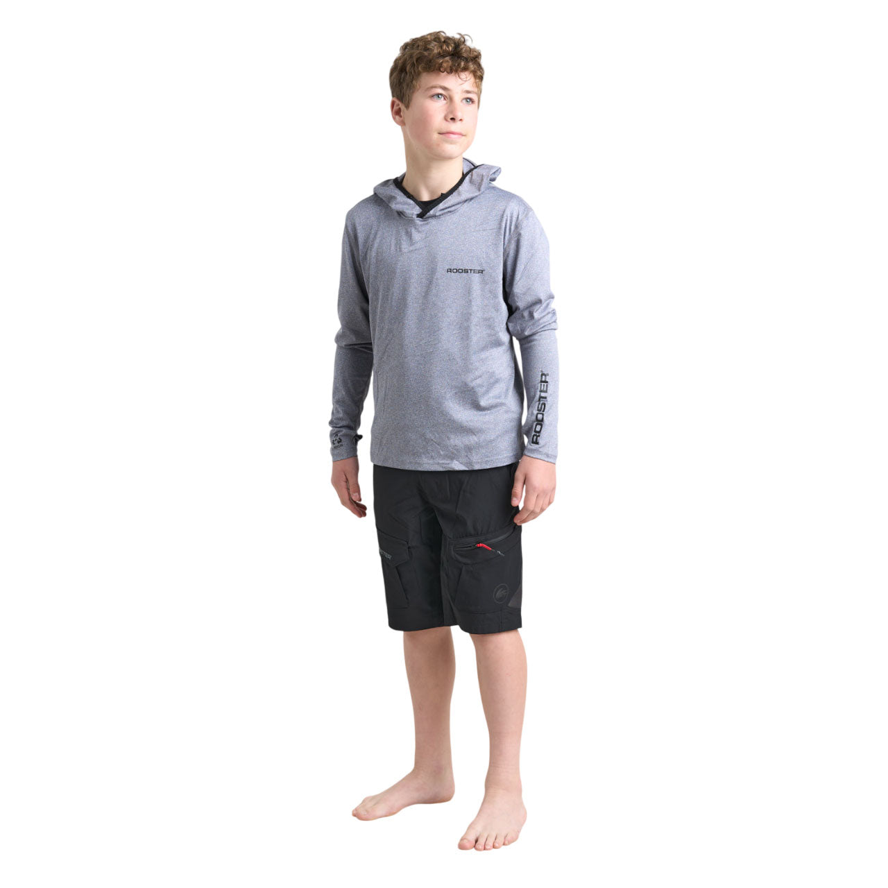 Rooster Kinder UV Shirt 'JUNIOR Hooded Quick Dry'