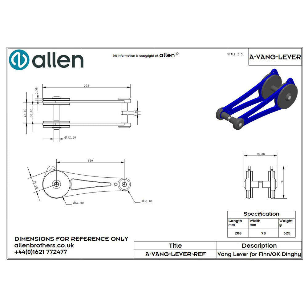 Allen Baumiederholerhebel 'V2 Vang Lever'
