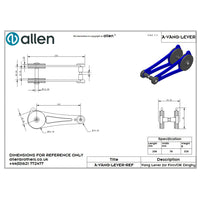 Allen Baumiederholerhebel 'V2 Vang Lever'
