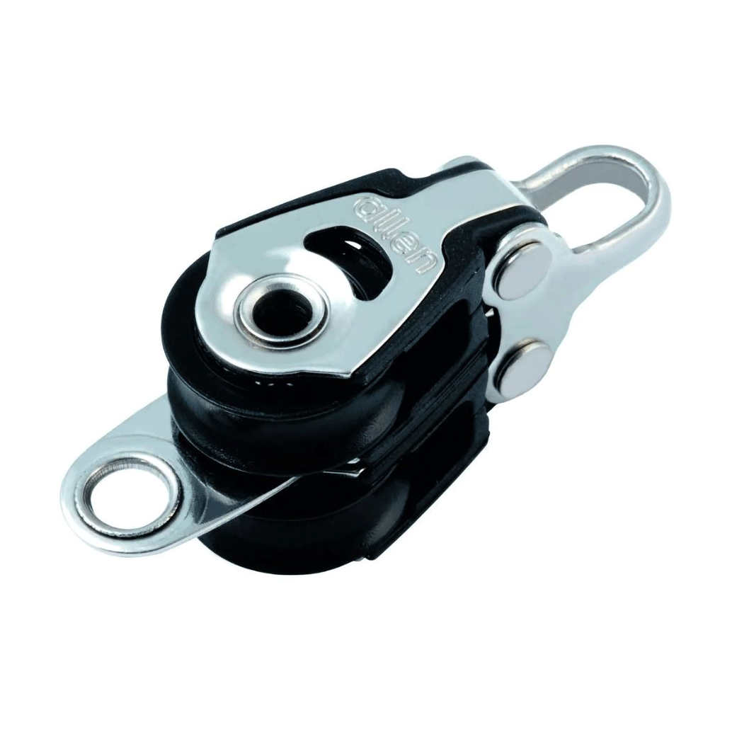 Allen 20mm Dynamic Block mit Unterbügel, 2-scheibig