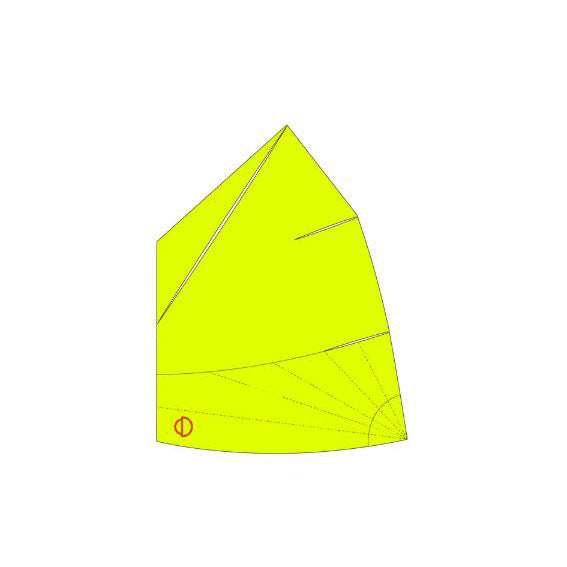 CD Sails Optimist Segel 'DRS-' (33/34-38kg)