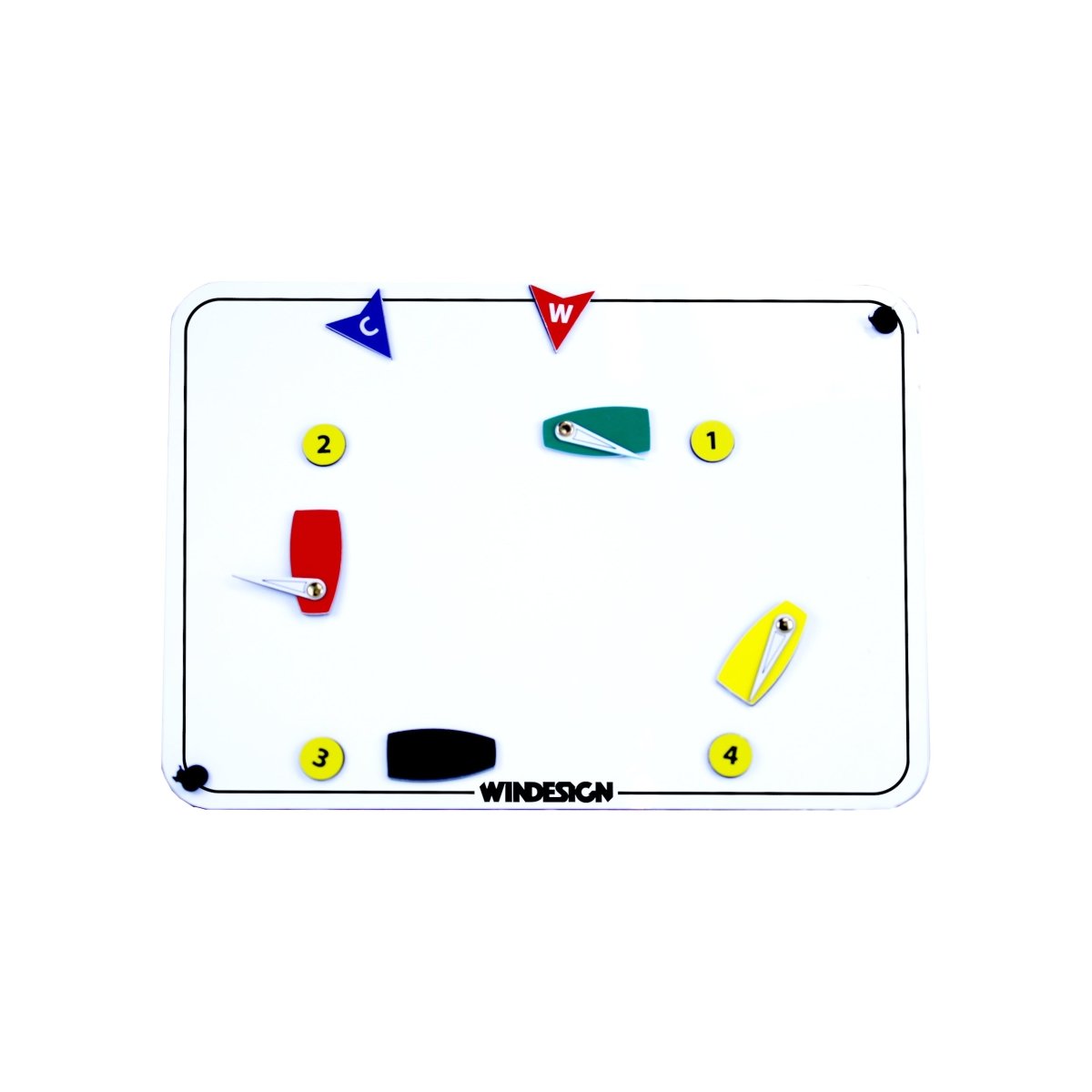 WinDesign Magnetschiffe Set 'Magnetic Protest Kit Optimist' (Reiseset)