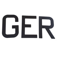 Segelnummern für Optimist, 235mm Buchstaben