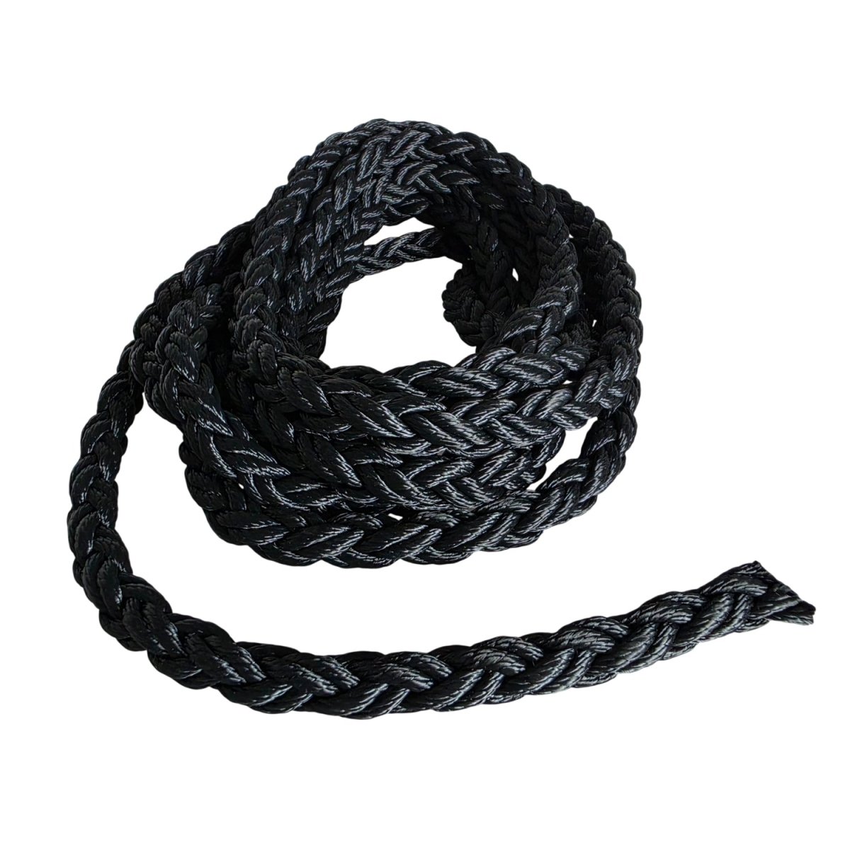 Gleistein Festmacher- /Ankerleine 'GeoSquare Polyester' (16mm) - Schwarz