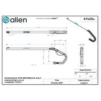 Allen Ruderpinne für 420er