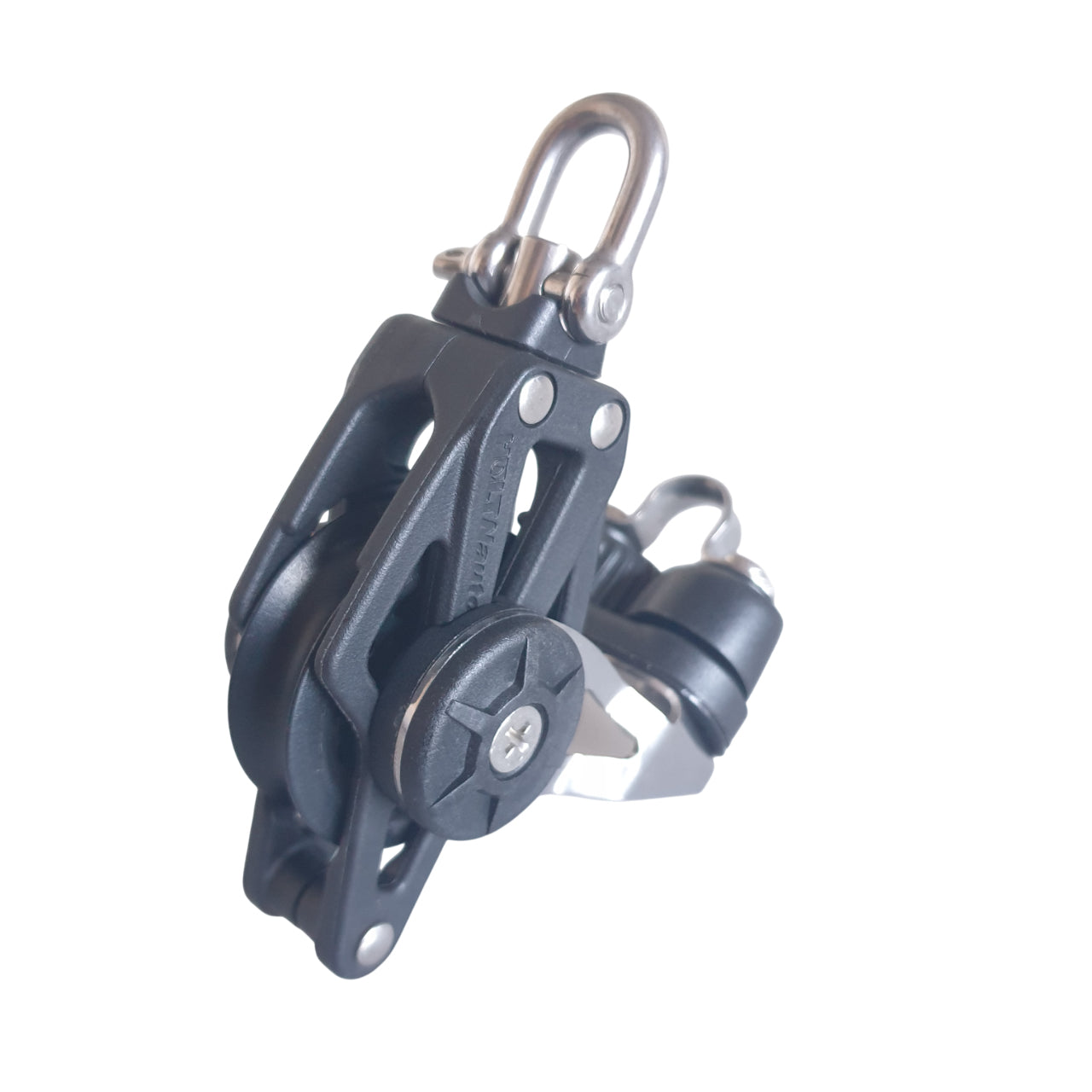 Nautos 45mm Block mit Klemme + Hundsfott