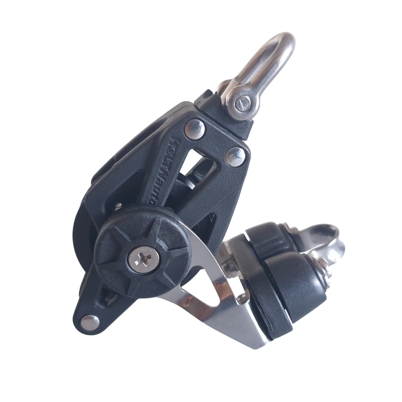 Nautos 45mm Block mit Klemme + Hundsfott