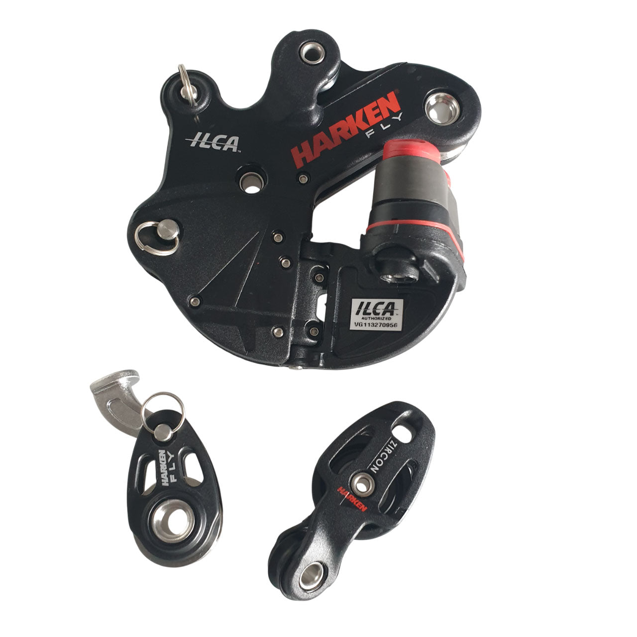 ILCA Harken Baumniederholer System