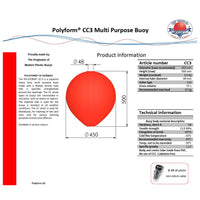 Polyform Anlegeboje 'CC3'