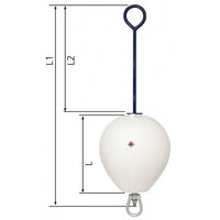 Polyform Anlegeboje 'CCD' mit Bojenstange (Lang)