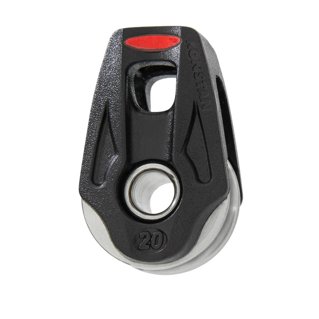 Ronstan 20mm Orbit Block, 1-scheibig, zum Anlaschen (Hochlast)