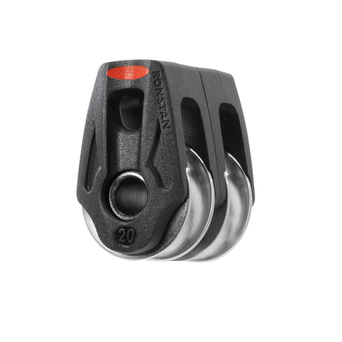 Ronstan 20mm Orbit Block, 2-scheibig, zum Anlaschen (Hochlast)