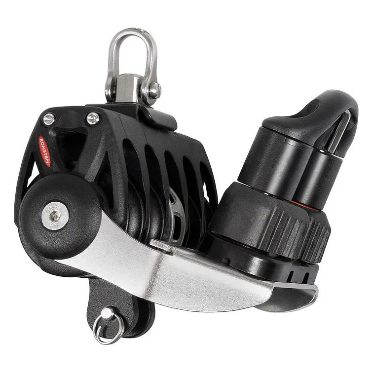 Ronstan 40mm Block, 5-fach, Ratsche+Hundsfott+Klemme | RF46530