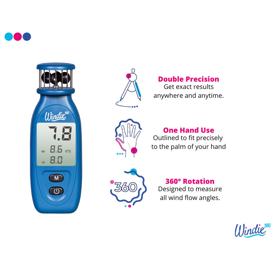 Windie Hand-Windmesser 'Windie 360'