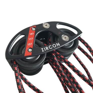 Harken 40mm Großschotsystem 'Zircon' für Katamaran