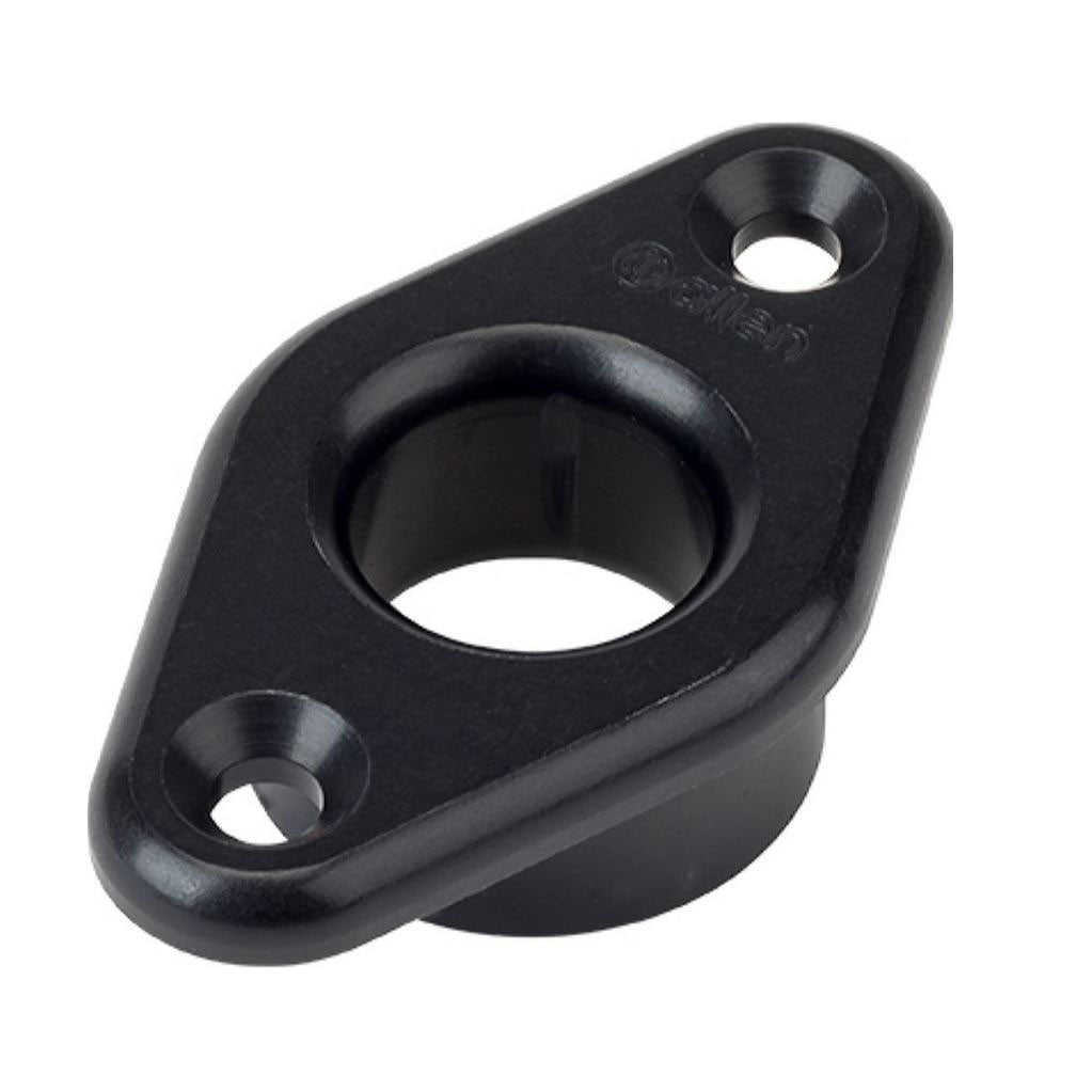 Allen Decksdurchführung oval, farbig eloxiert