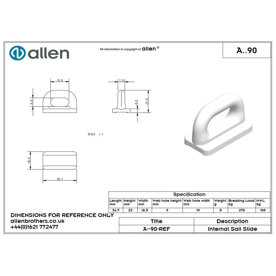 Allen Mastrutscher (19mm)
