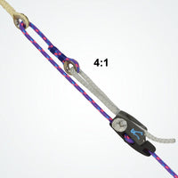 Clamcleat Tauklemme 'Aero CL826' mit CL211 MK2