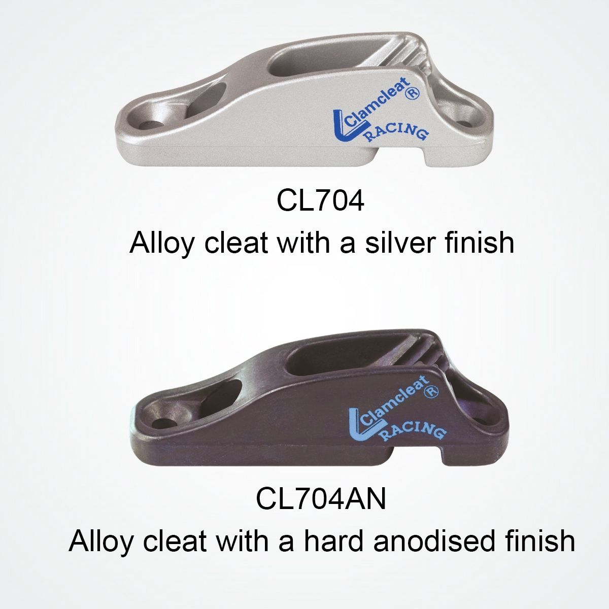 Clamcleat Tauklemme 'Racing Junior MK1' mit Leitöse CL704