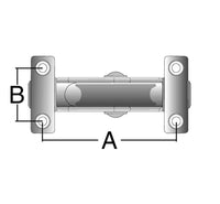Harken 75mm Aluminium Flip-Flop Block (Lockoff)