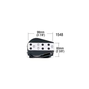 Harken 76mm Midrange Block, liegend