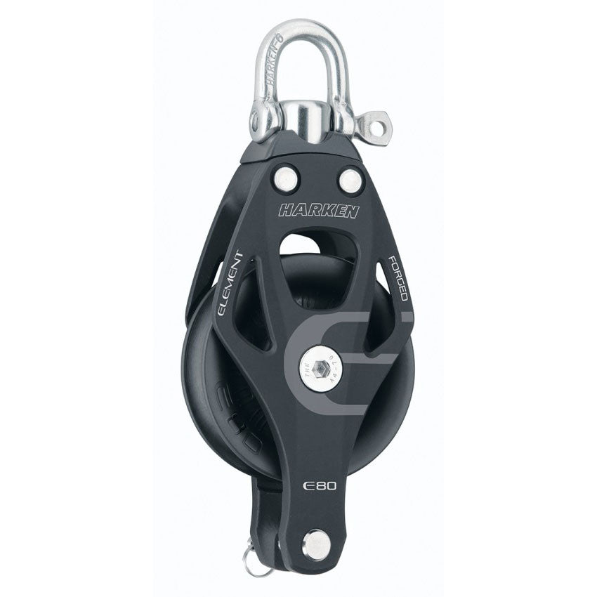 Harken 80mm Element Block, 1-scheibig, Hundsfott