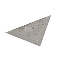 Kursdreieck mit Griff (270mm)