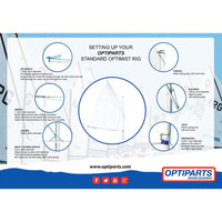 Optiparts Schul Mast 'SCHOOL' für Optimist