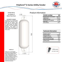 Polyform Fender 'Typ G5'