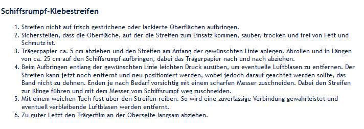 PSP Zierstreifen 'Coveline' (uni)
