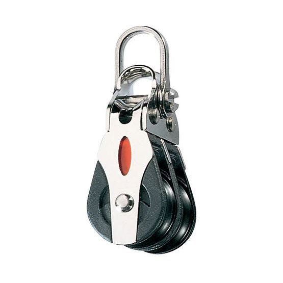 Ronstan 20mm Block 'S20 BB', 2-scheibig (2-Wege-Kopf)