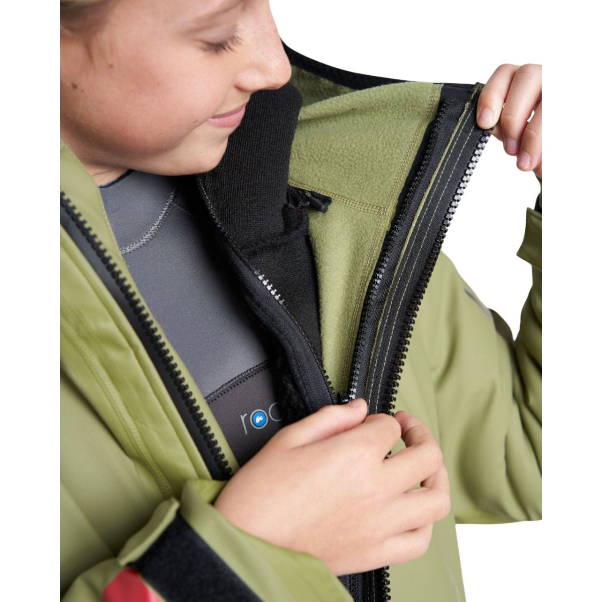 Rooster Kinder-Mantel 'Junior Aquafleece Robe'
