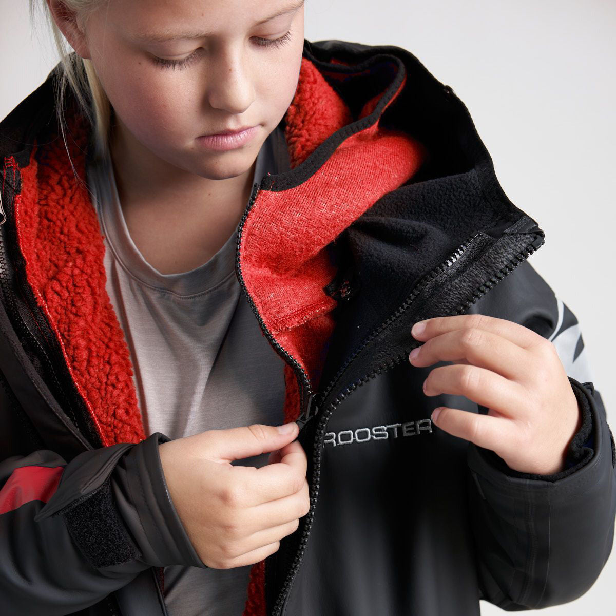 Rooster Kinder-Mantel 'Junior Aquafleece Robe'