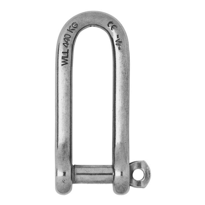 Wichard Schäkel, lange D-Form (4mm)