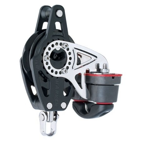 Harken 57mm Carbo Ratchet mit Klemme und Hundsfott